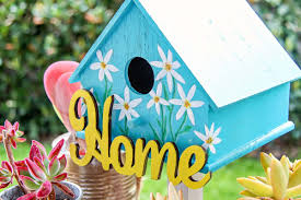 Paint Your Own Bird House