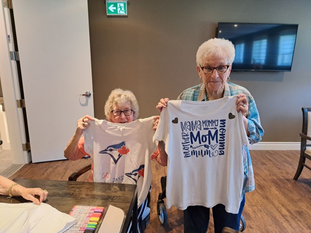 Mother’s Day T-Shirt Making